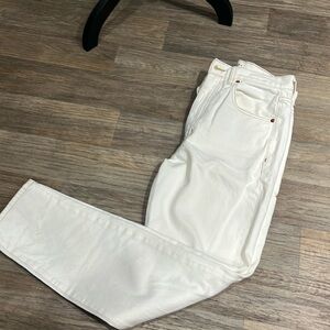 Slvrlake crafted in Los Angeles white jeans size 26